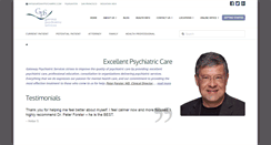 Desktop Screenshot of gatewaypsychiatric.com