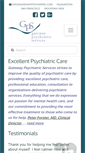 Mobile Screenshot of gatewaypsychiatric.com